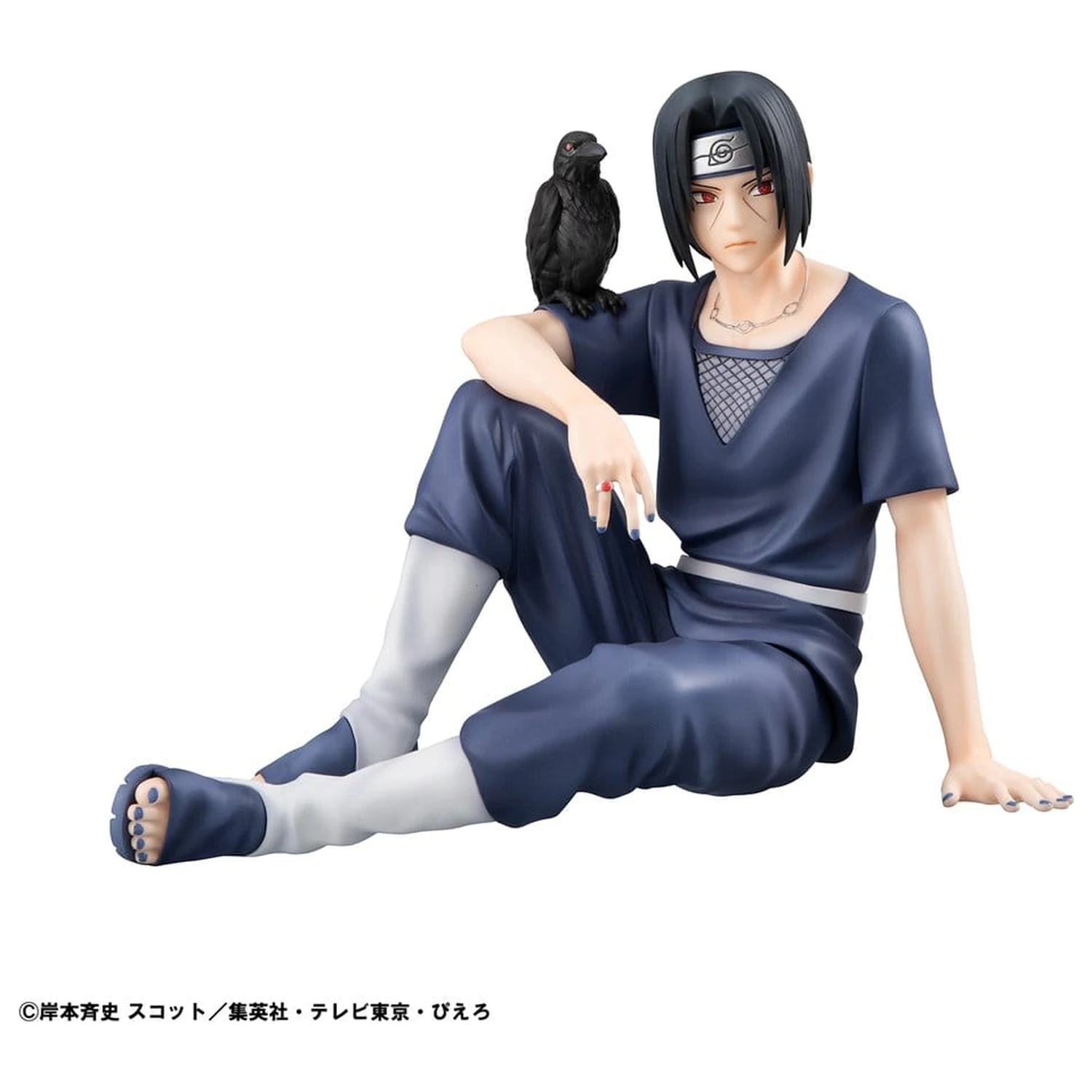 Naruto Shippuden G.E.M. Series PVC Figur Itachi 9 cm Handflächengröße Produktfoto