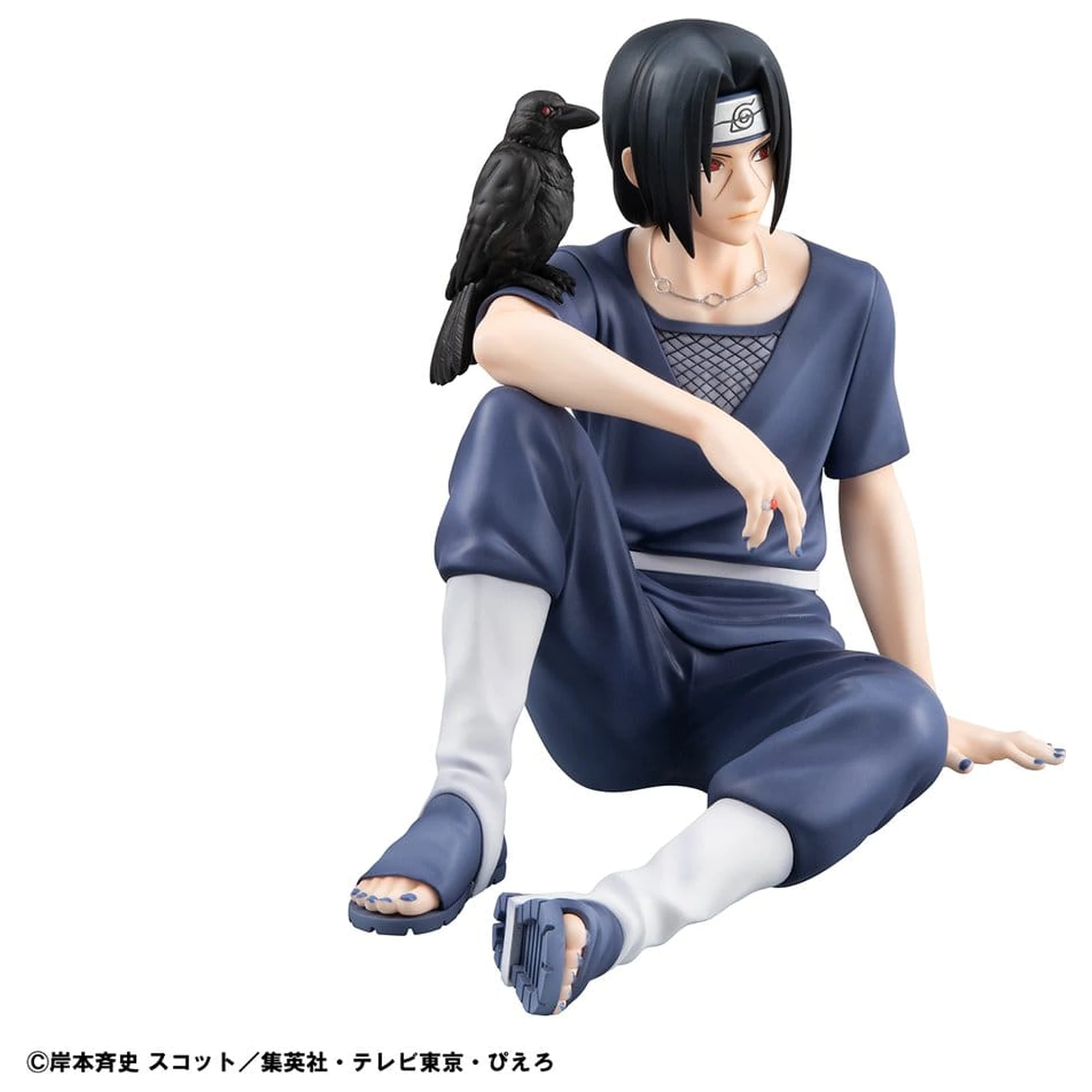 Naruto Shippuden G.E.M. Series PVC Figur Itachi 9 cm Handflächengröße Produktfoto