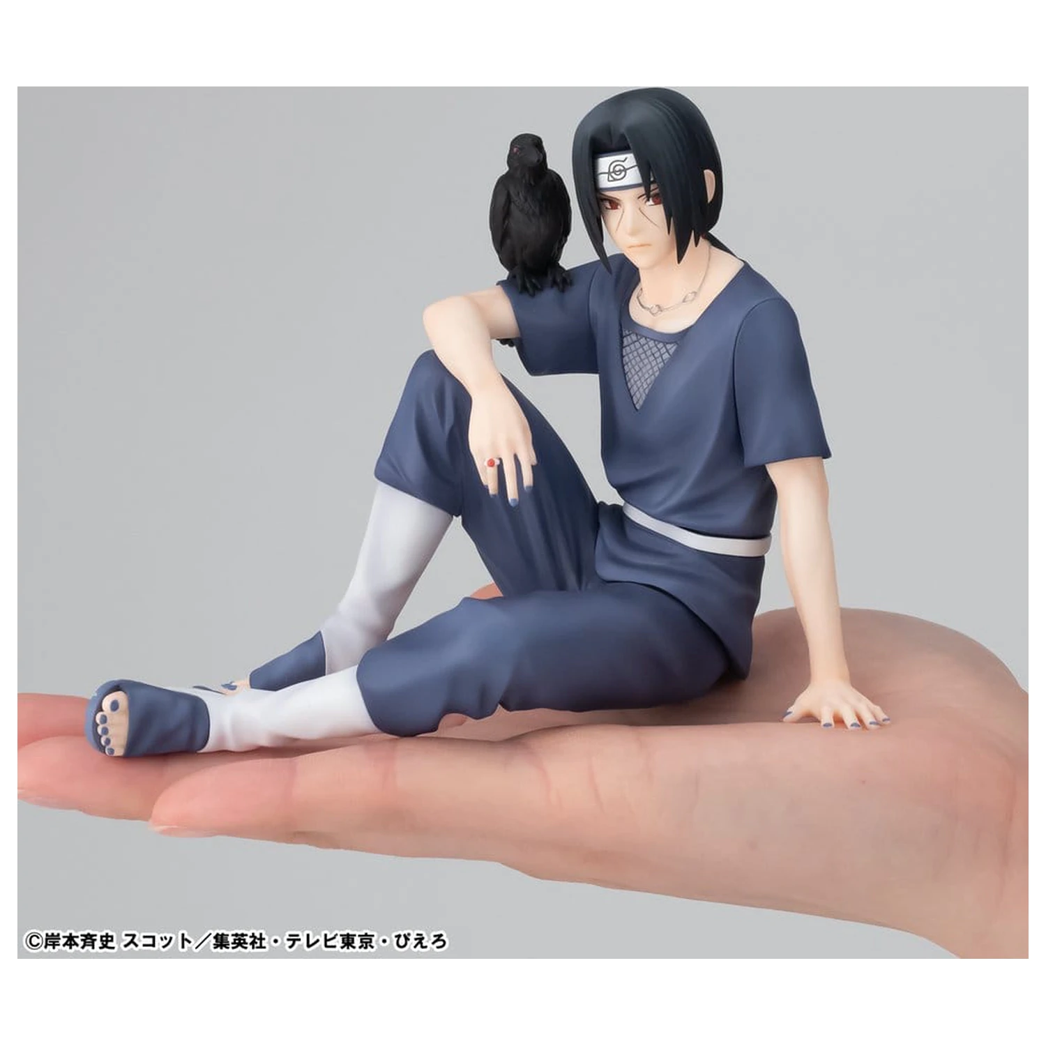 Naruto Shippuden G.E.M. Series PVC Figur Itachi 9 cm Handflächengröße Produktfoto
