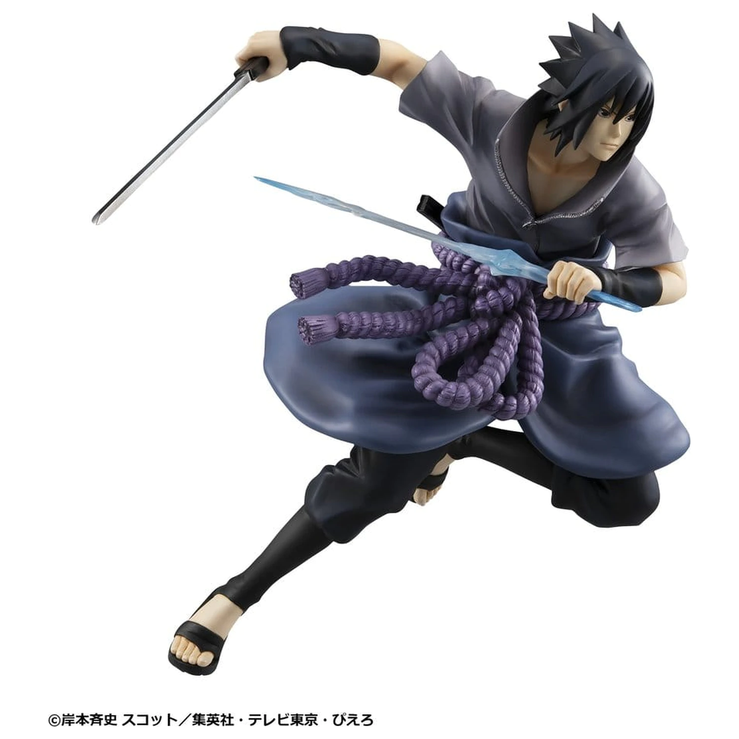 Naruto Shippuden G.E.M. Series PVC Figur Sasuke Uchiha Great Ninja War Ver. 23 cm Produktfoto