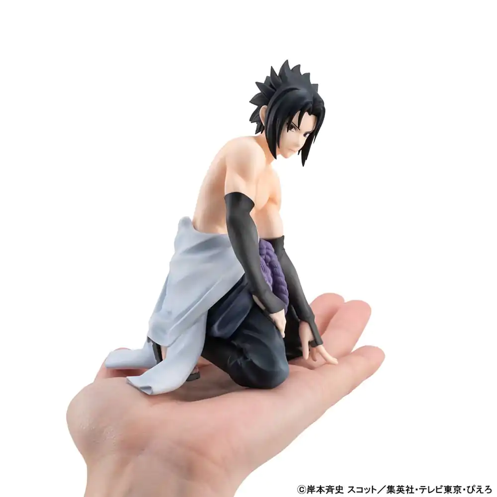 Naruto Shippuden G.E.M. Series PVC Statue Sasuke Palm Size 12 cm Produktfoto