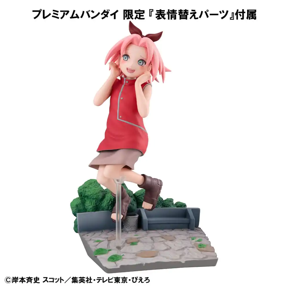 Naruto Shippuden G.E.M. Serie PVC Statue Sakura Haruno GO! 15 cm (with gift) Produktfoto