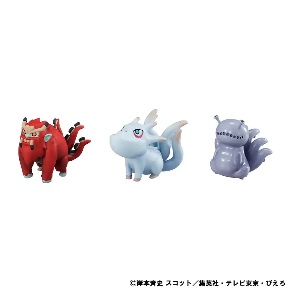 Naruto Shippuden Gaiden G.E.M. Series PVC Statue Naruto Uzumaki & Biju Set 7 cm Produktfoto