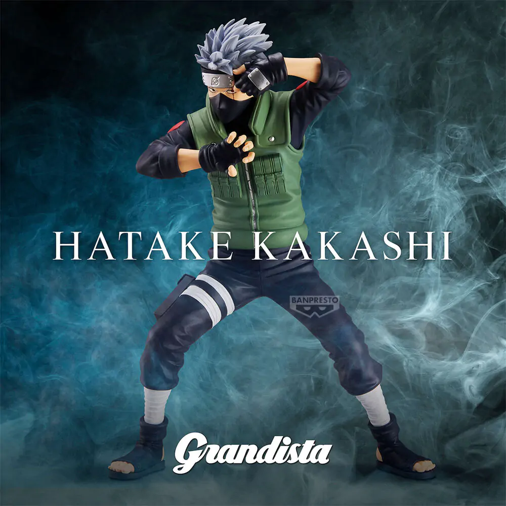 Naruto Shippuden Grandista Hatake Kakashi Figur 23cm Produktfoto