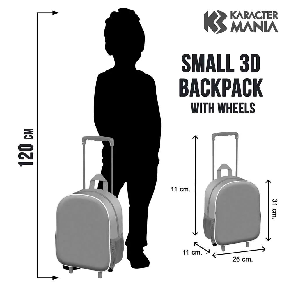 Naruto Shippuden Happy 3D Trolley 31cm Produktfoto