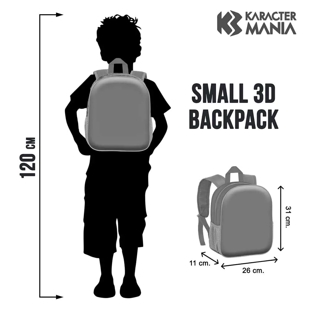 Naruto Shippuden Happy 3D Rucksack 31cm Produktfoto