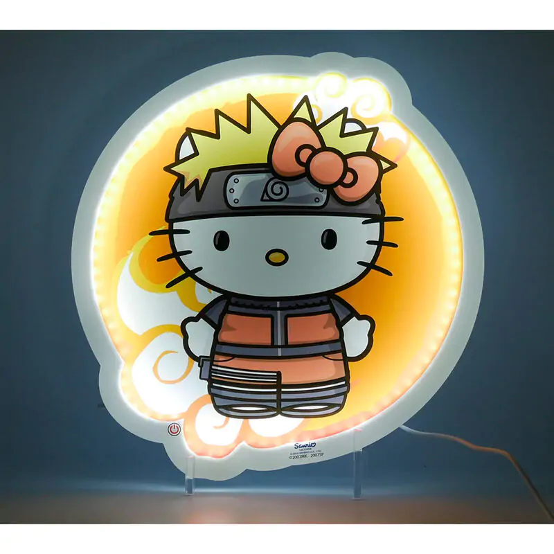 Naruto Shippuden Hello Kitty Neonlampe termékfotó