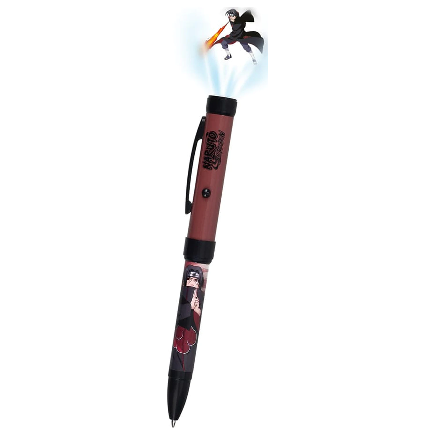 Naruto Shippuden Stift mit Lichtprojektor Itachi Produktfoto