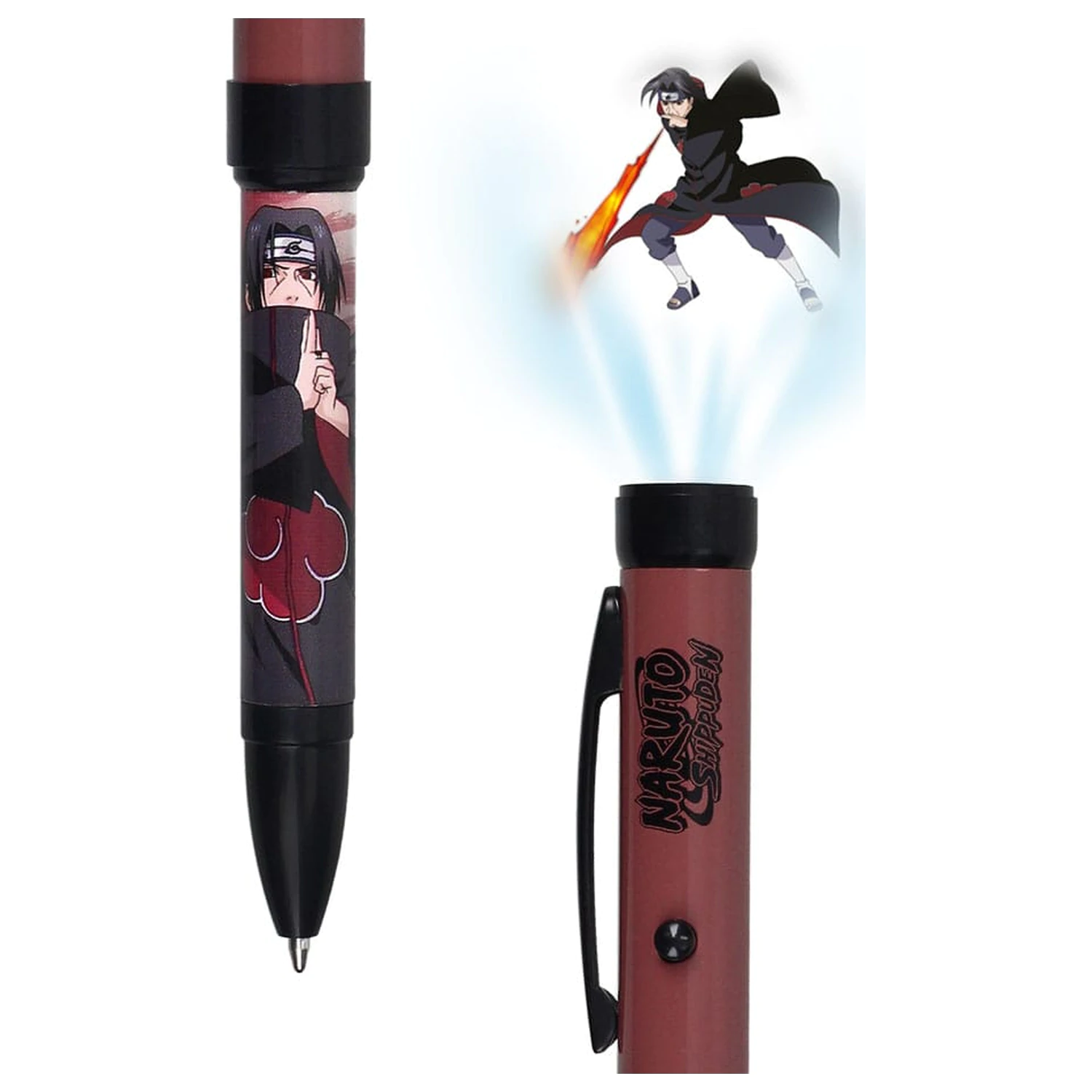 Naruto Shippuden Stift mit Lichtprojektor Itachi Produktfoto