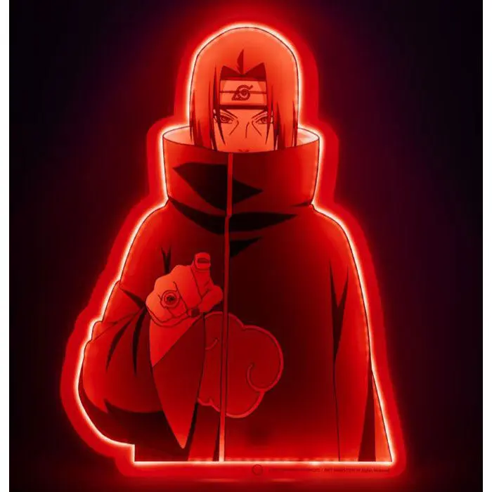 Naruto Shippuden LED Wandleuchte Itachi Uchiha 40 cm termékfotó