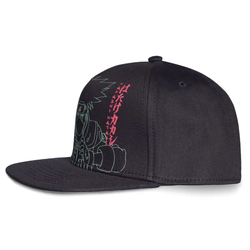 Naruto Shippuden Snapback Cap Kakashi Line Art Produktfoto