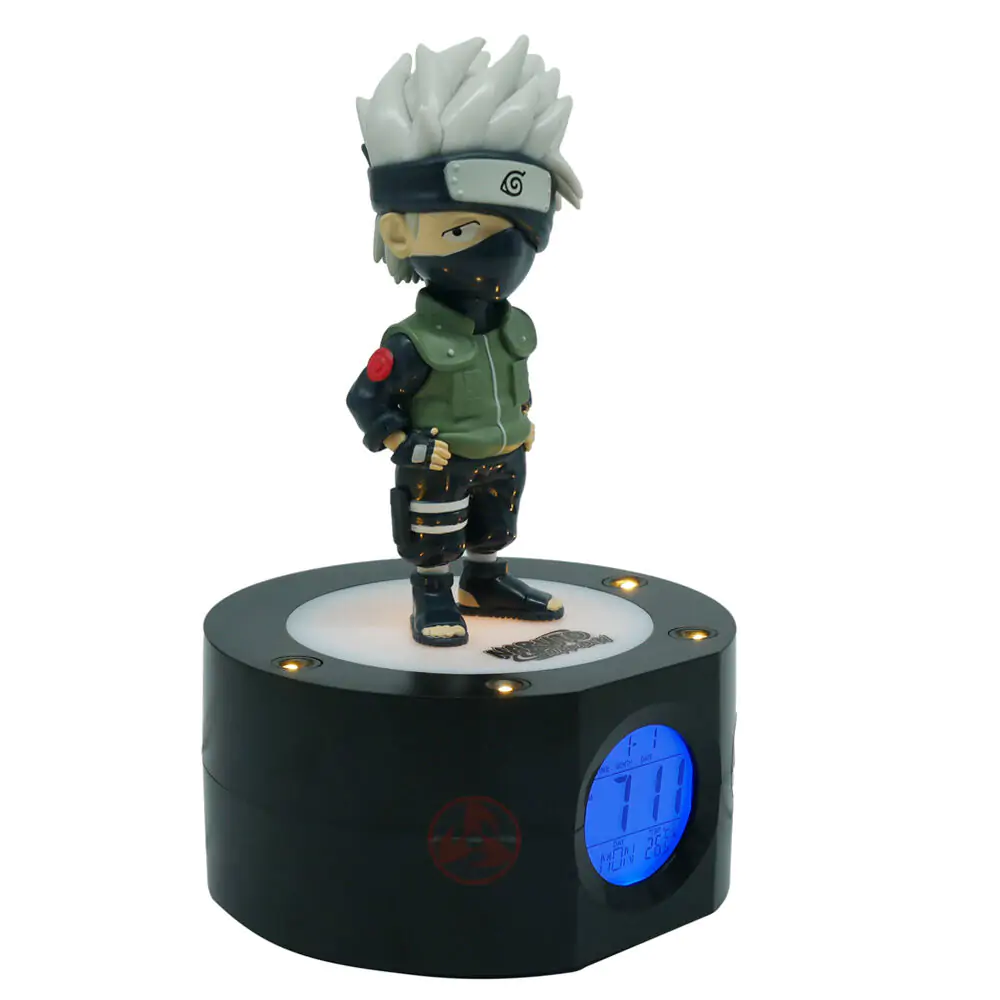 Naruto Shippuden Wecker mit Leuchtfunktion Kakashi 18 cm termékfotó