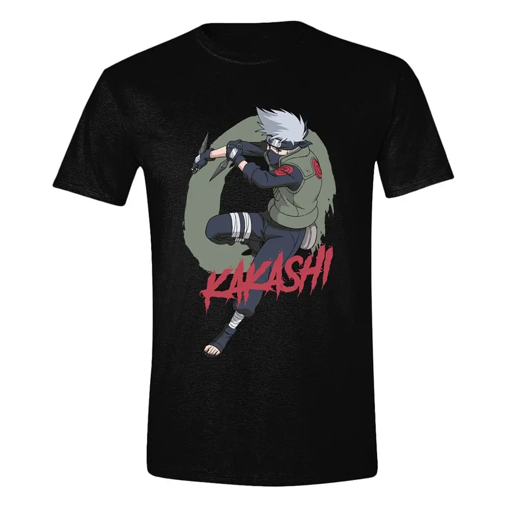 Naruto Shippuden Kakashi Fighting T-shirt Produktfoto