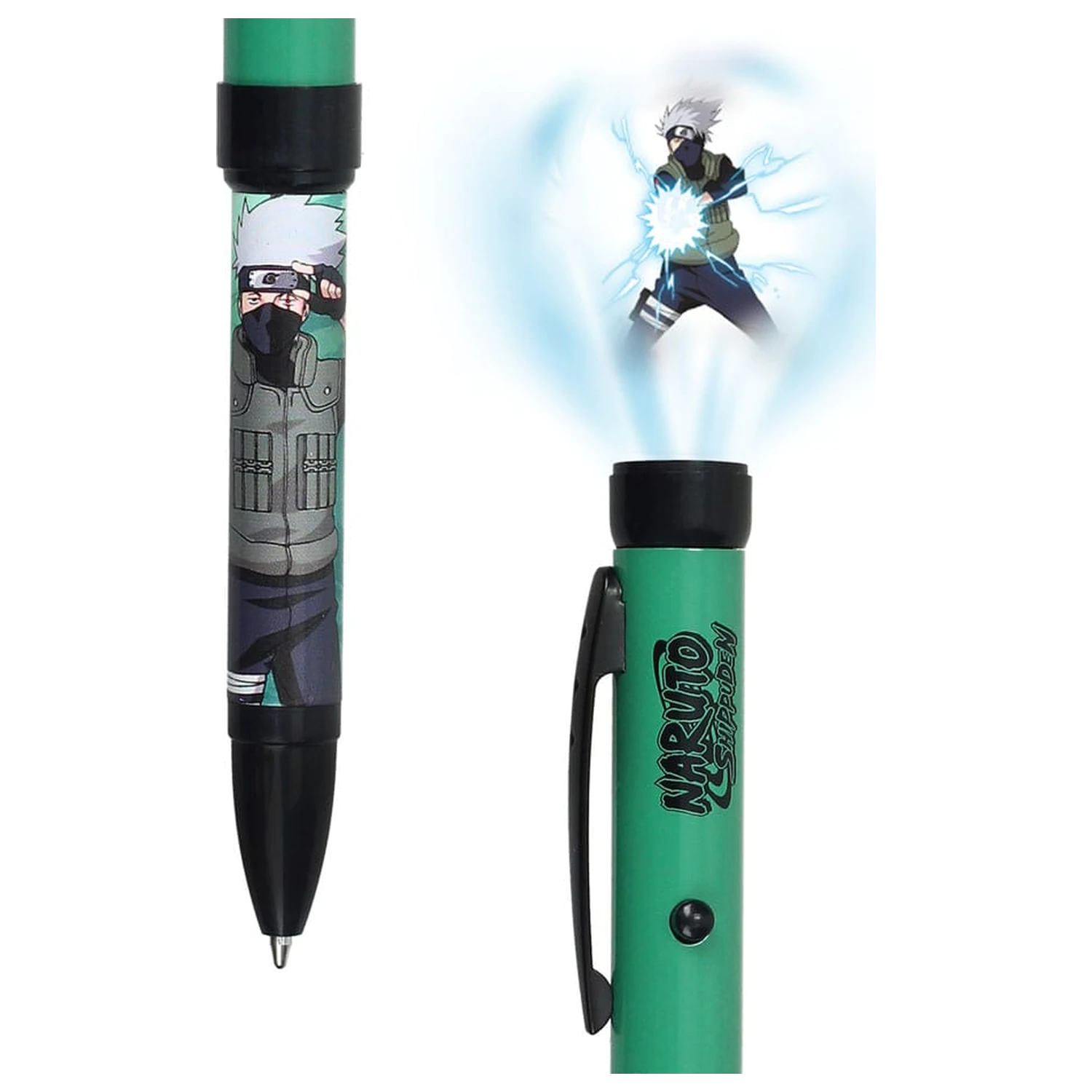 Naruto Shippuden Stift mit Lichtprojektor Kakashi Produktfoto