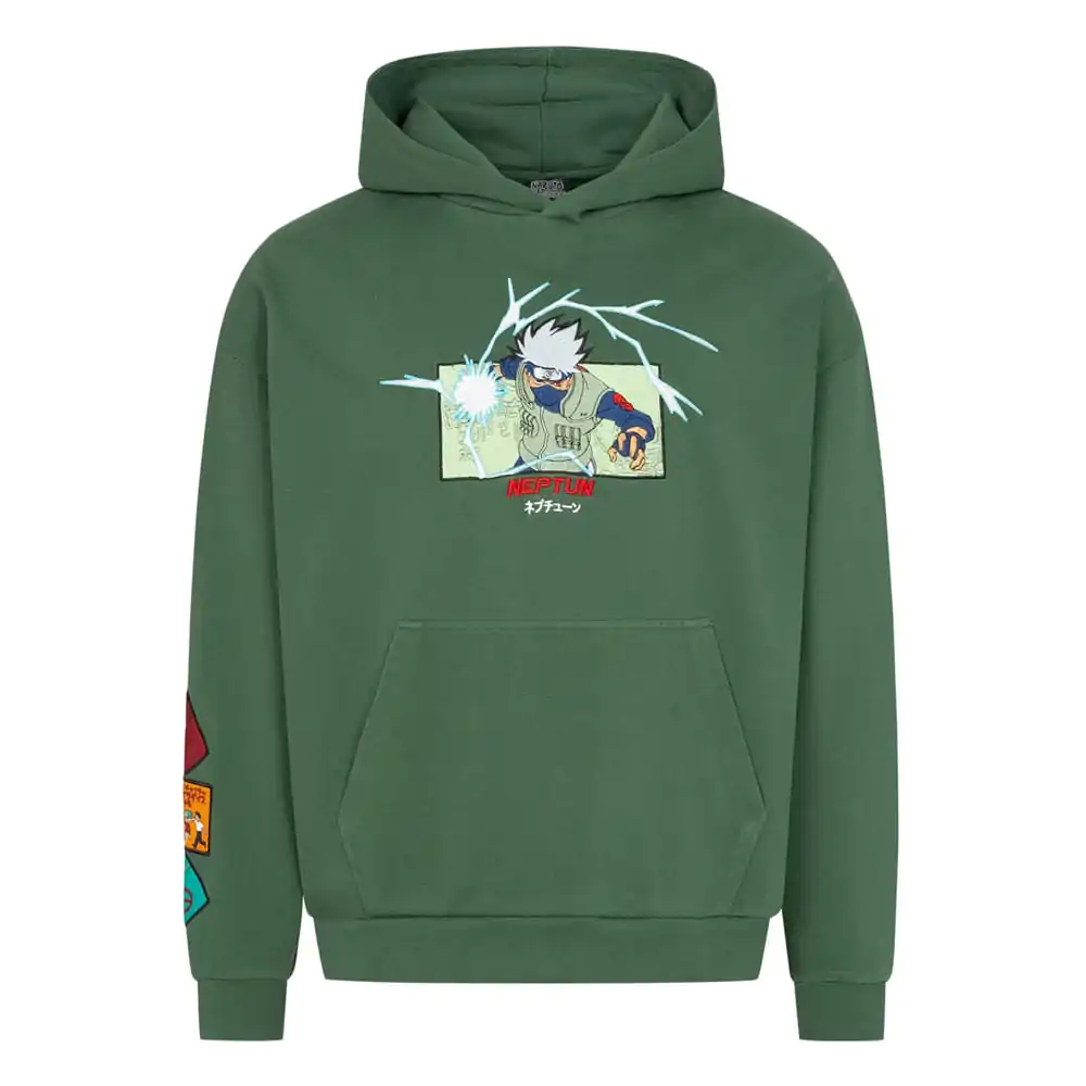 Naruto Shippuden Kapuzenpullover Graphic Green termékfotó