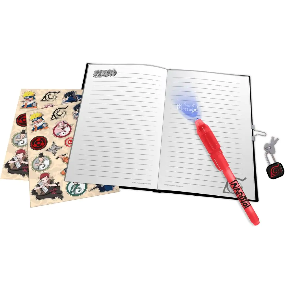 Naruto Shippuden Notizbuch und Zauberstift-Set Produktfoto