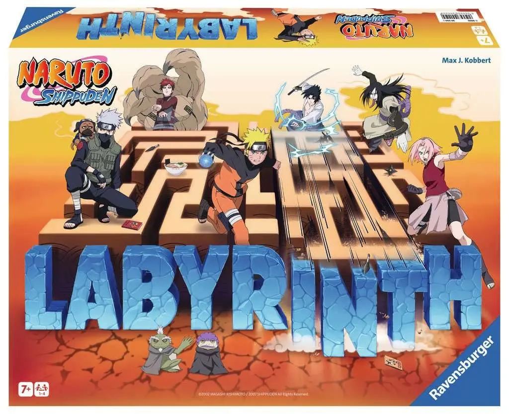 Naruto Shippuden Brettspiel Labyrinth termékfotó