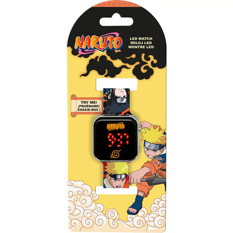 Naruto Shippuden LED-Armbanduhr termékfotó