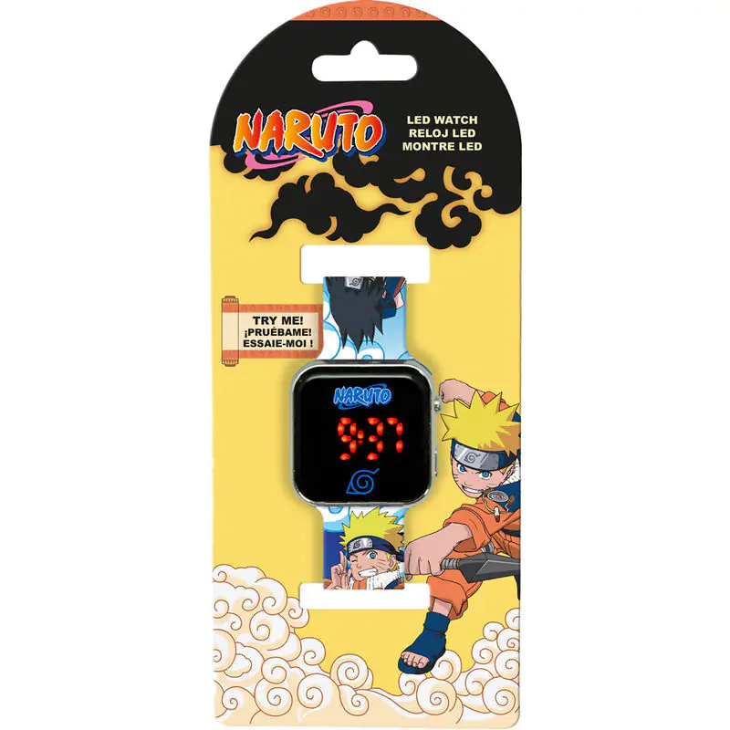 Naruto Shippuden LED-Armbanduhr Produktfoto