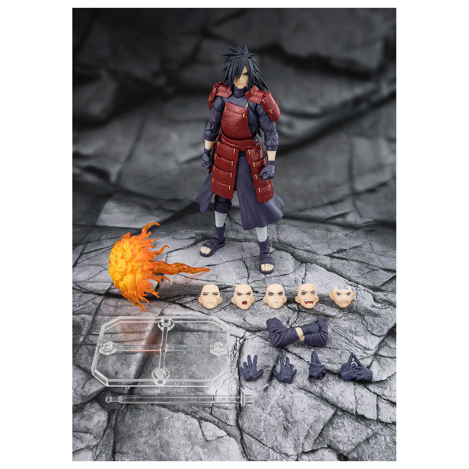 Naruto Shippuden Legend of Darkness Madara Uchiha S.H. Figuarts Figur 17cm Produktfoto