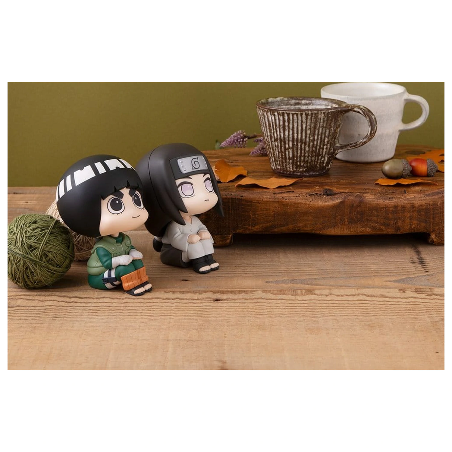 Naruto Shippuden Look Up PVC Figuren 2er-Pack Rock Lee & Neji Hyuga 11 cm (mit Geschenk) Produktfoto
