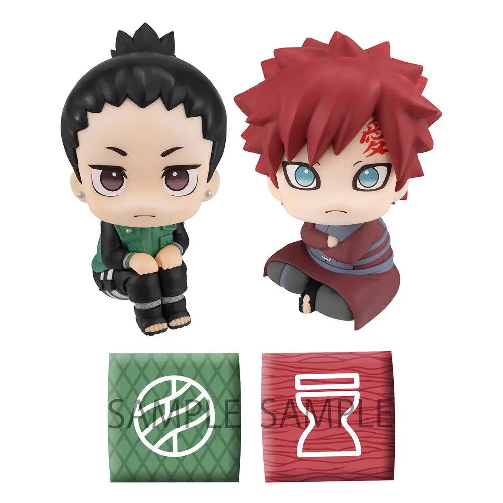 Naruto Shippuden Look Up PVC Statuen Nara Shikamaru&Gaara set 11 cm termékfotó