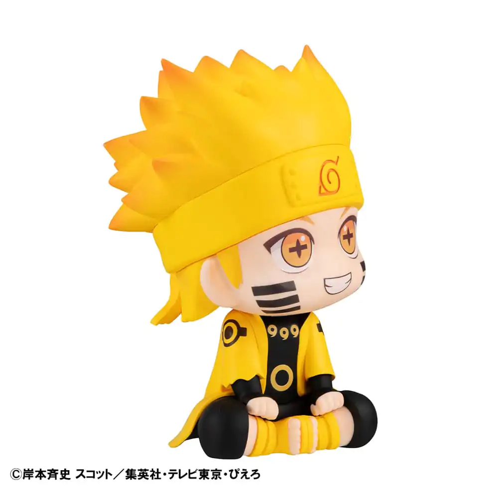 Naruto Shippuden Look Up PVC Statue Naruto Uzumaki Six Paths Sage Mode & Minato Namikaze 11 cm (with gift) Produktfoto