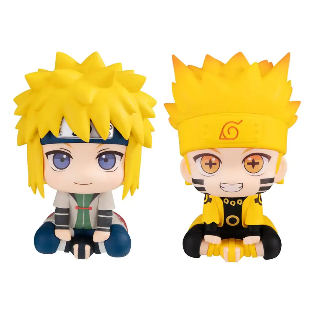 Naruto Shippuden Look Up PVC Statue Naruto Uzumaki Six Paths Sage Mode & Minato Namikaze 11 cm (with gift) Produktfoto