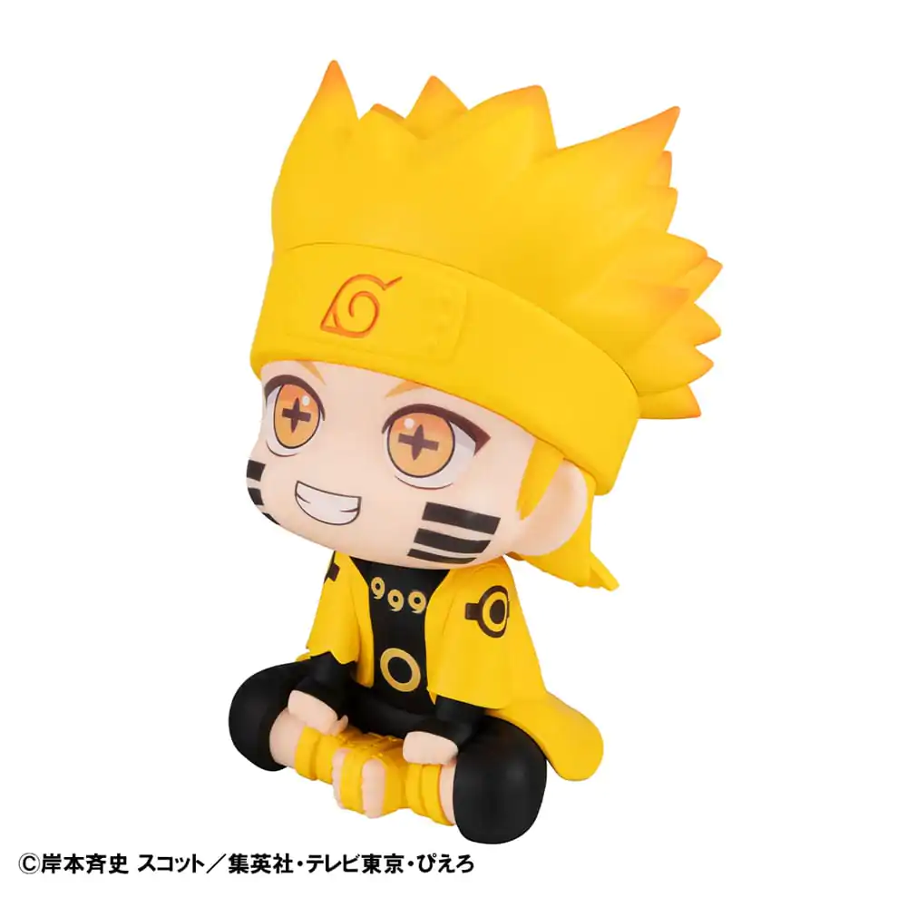 Naruto Shippuden Look Up PVC Statue Naruto Uzumaki Six Paths Sage Mode & Minato Namikaze 11 cm (with gift) Produktfoto