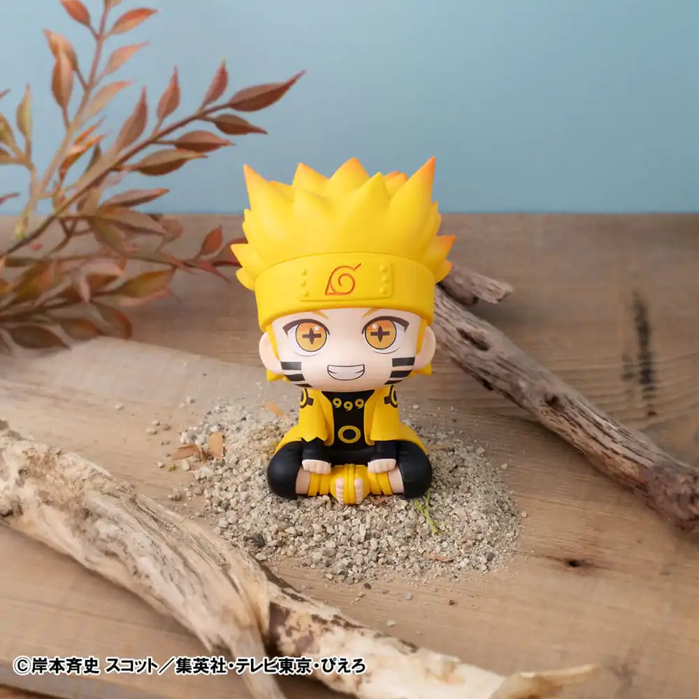 Naruto Shippuden Look Up PVC Statue Naruto Uzumaki Six Paths Sage Mode & Minato Namikaze 11 cm (with gift) Produktfoto