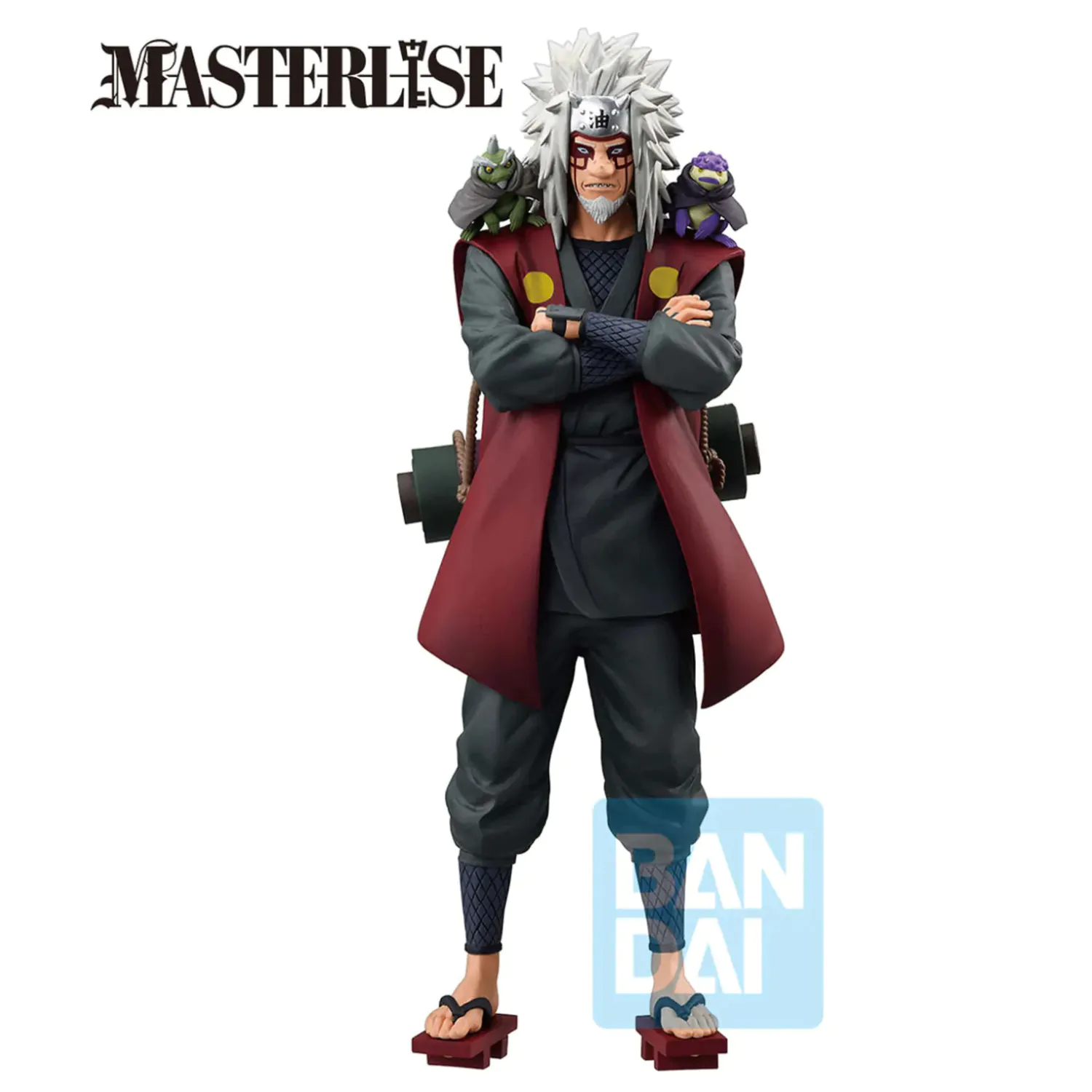 Naruto Shippuden Masterlise A Bridge Between the Lament of Samsara and Peace Jiraiya Ichibansho Figur 27cm Produktfoto