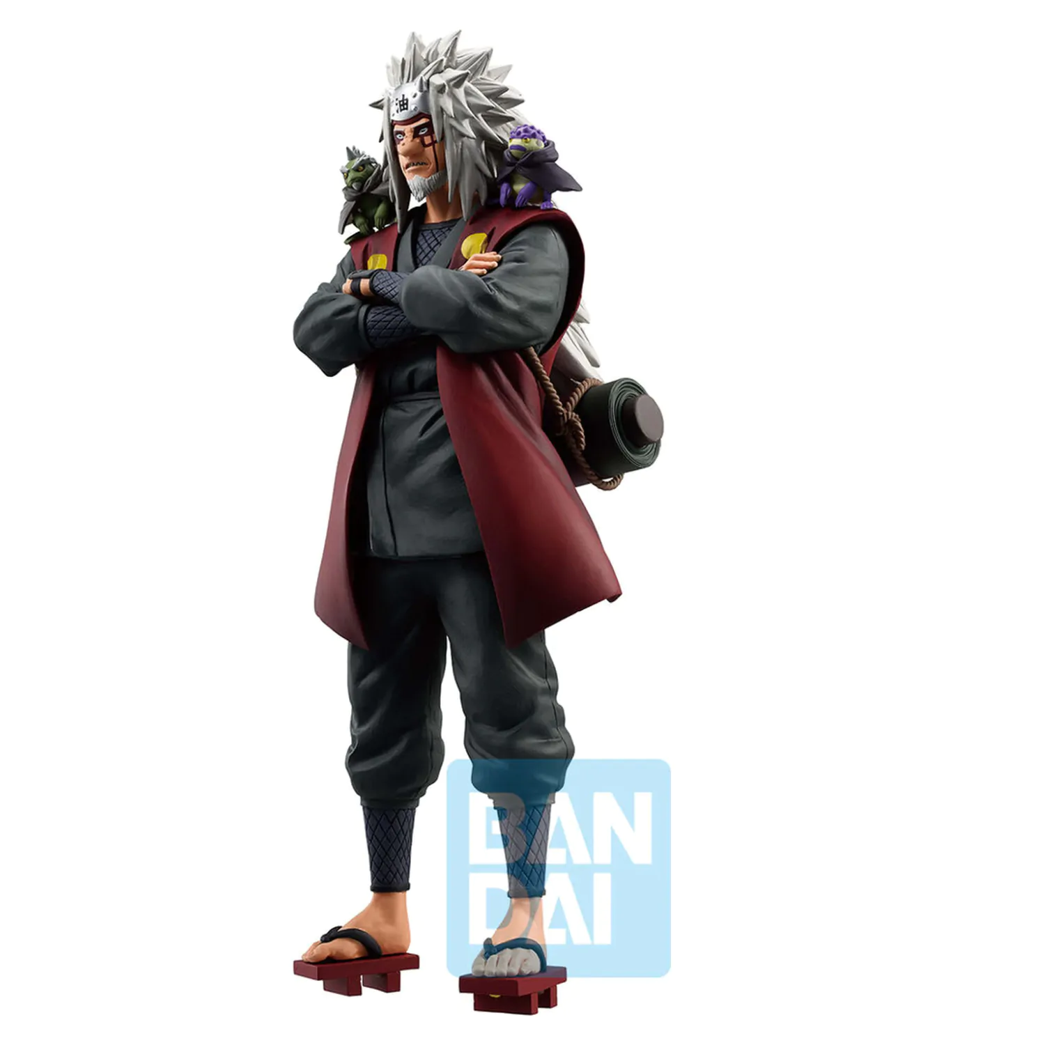 Naruto Shippuden Masterlise A Bridge Between the Lament of Samsara and Peace Jiraiya Ichibansho Figur 27cm Produktfoto