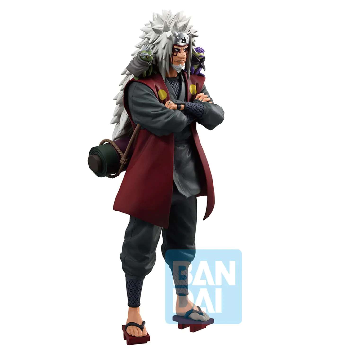 Naruto Shippuden Masterlise A Bridge Between the Lament of Samsara and Peace Jiraiya Ichibansho Figur 27cm Produktfoto