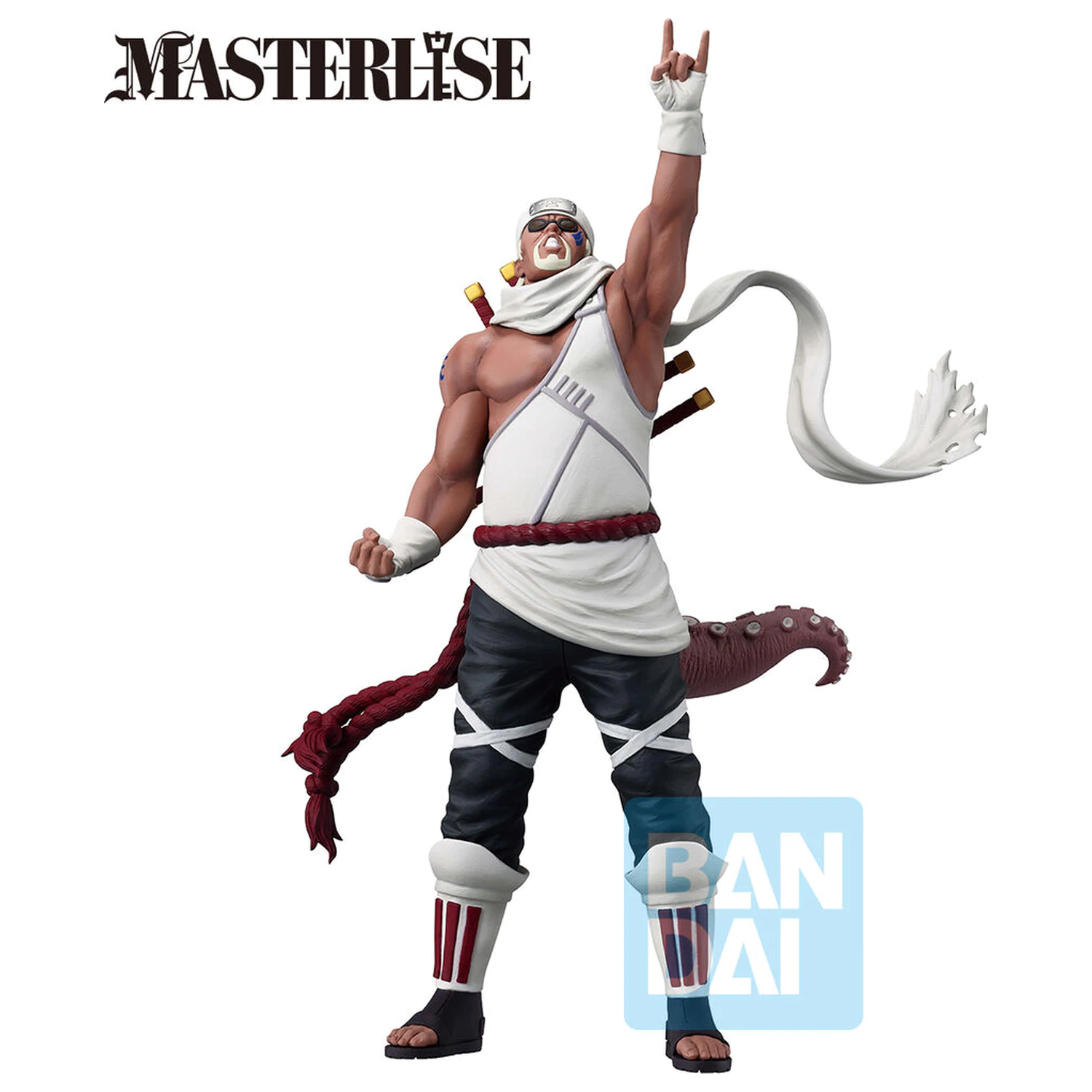 Naruto Shippuden Masterlise A Bridge Between the Lament of Samsara and Peace Killer Bee Ichibansho Figur 27cm Produktfoto