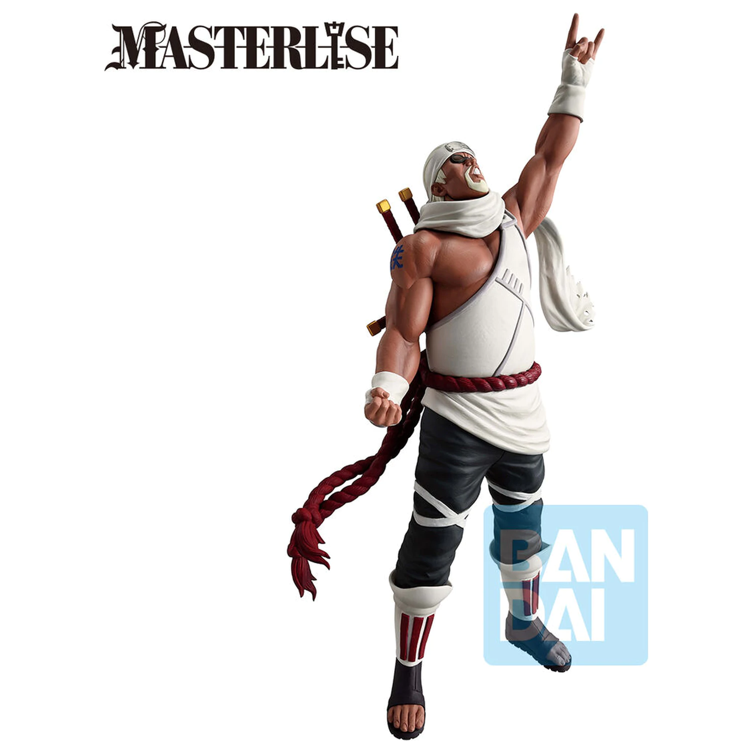 Naruto Shippuden Masterlise A Bridge Between the Lament of Samsara and Peace Killer Bee Ichibansho Figur 27cm Produktfoto