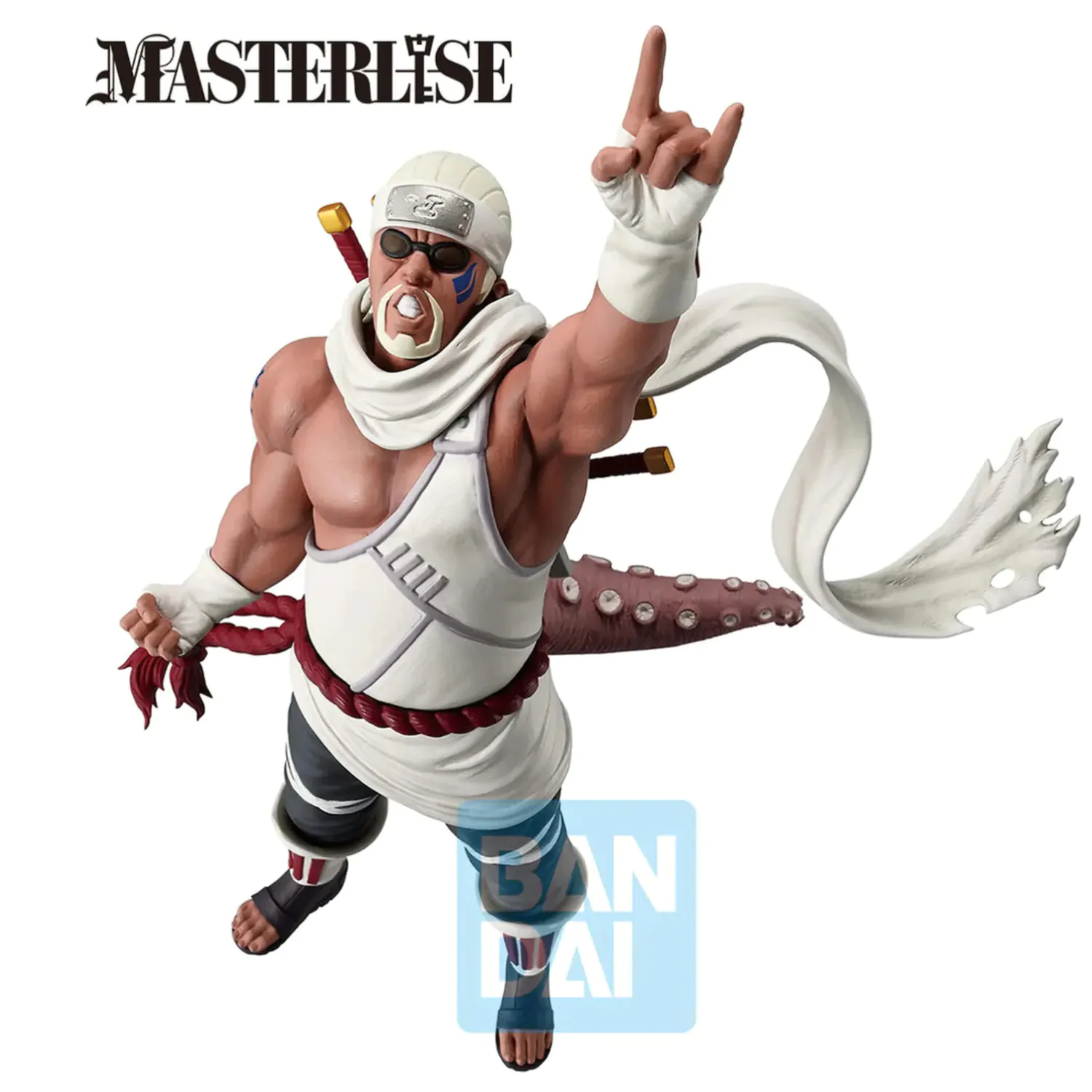 Naruto Shippuden Masterlise A Bridge Between the Lament of Samsara and Peace Killer Bee Ichibansho Figur 27cm Produktfoto
