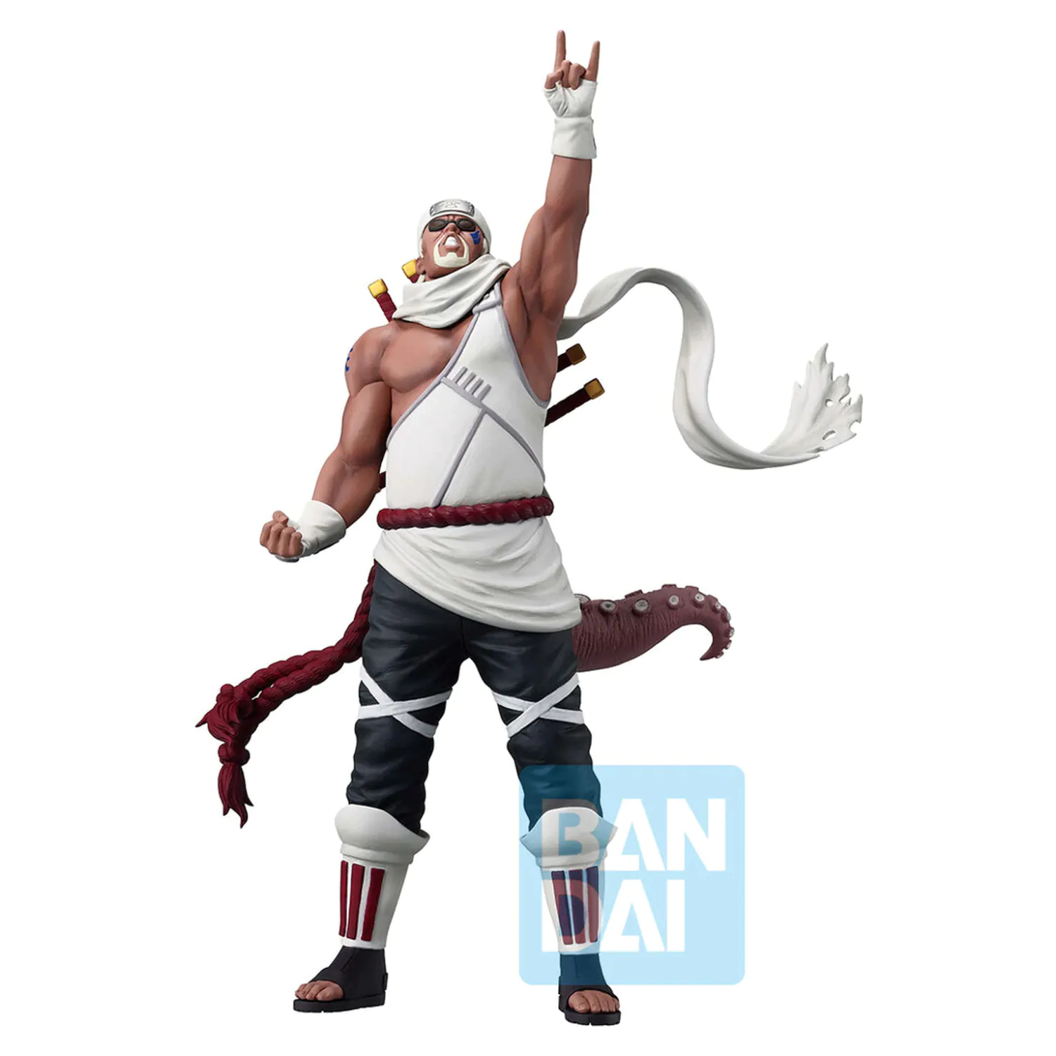 Naruto Shippuden Masterlise A Bridge Between the Lament of Samsara and Peace Killer Bee Ichibansho Figur 27cm Produktfoto