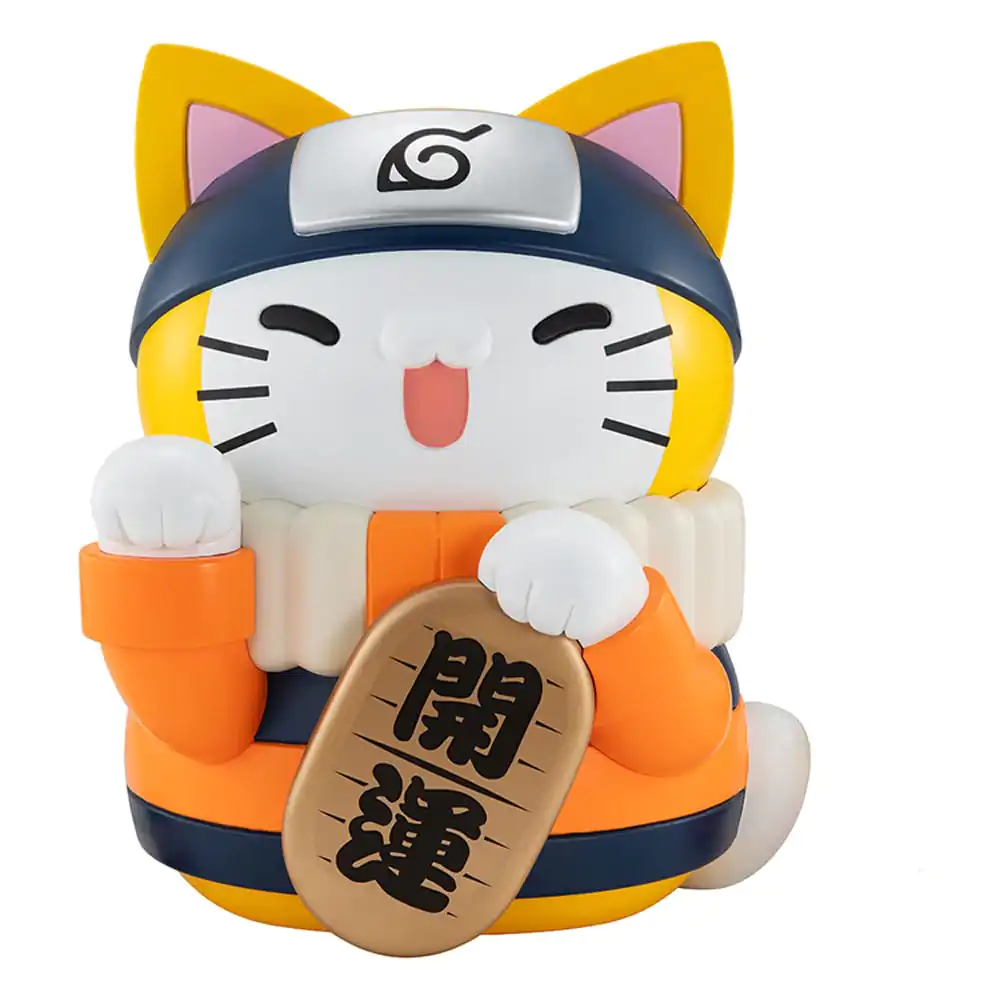 Naruto Shippuden Mega Cat Project Nyanto! The Big Nyaruto Series Trading Figur Nyaruto Fortune Cats Giant Ver. 34 cm Produktfoto