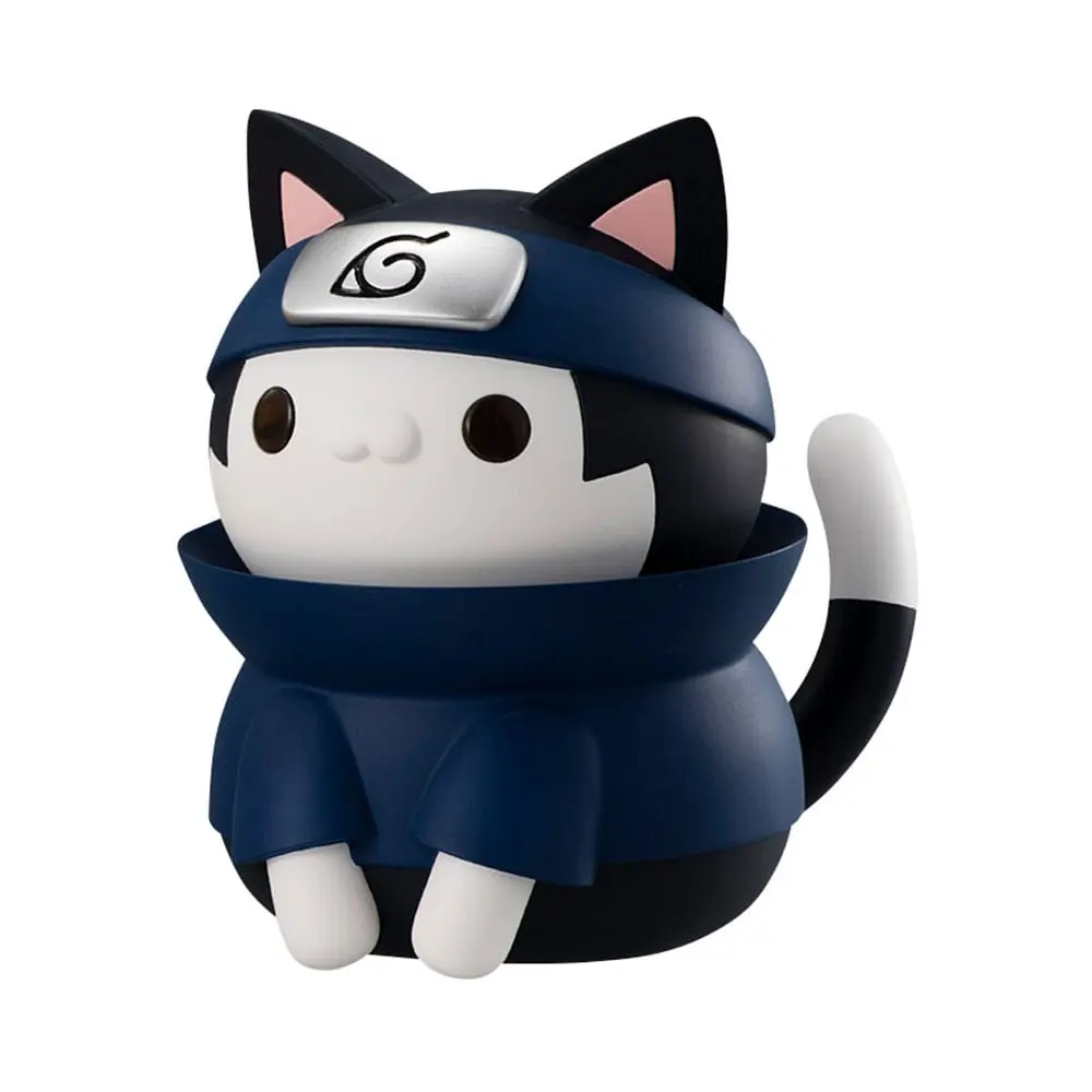 Naruto Shippuden Mega Cat Project Nyaruto! Series Reboot Sammelfigur Sasuke Uchiha 10 cm Produktfoto