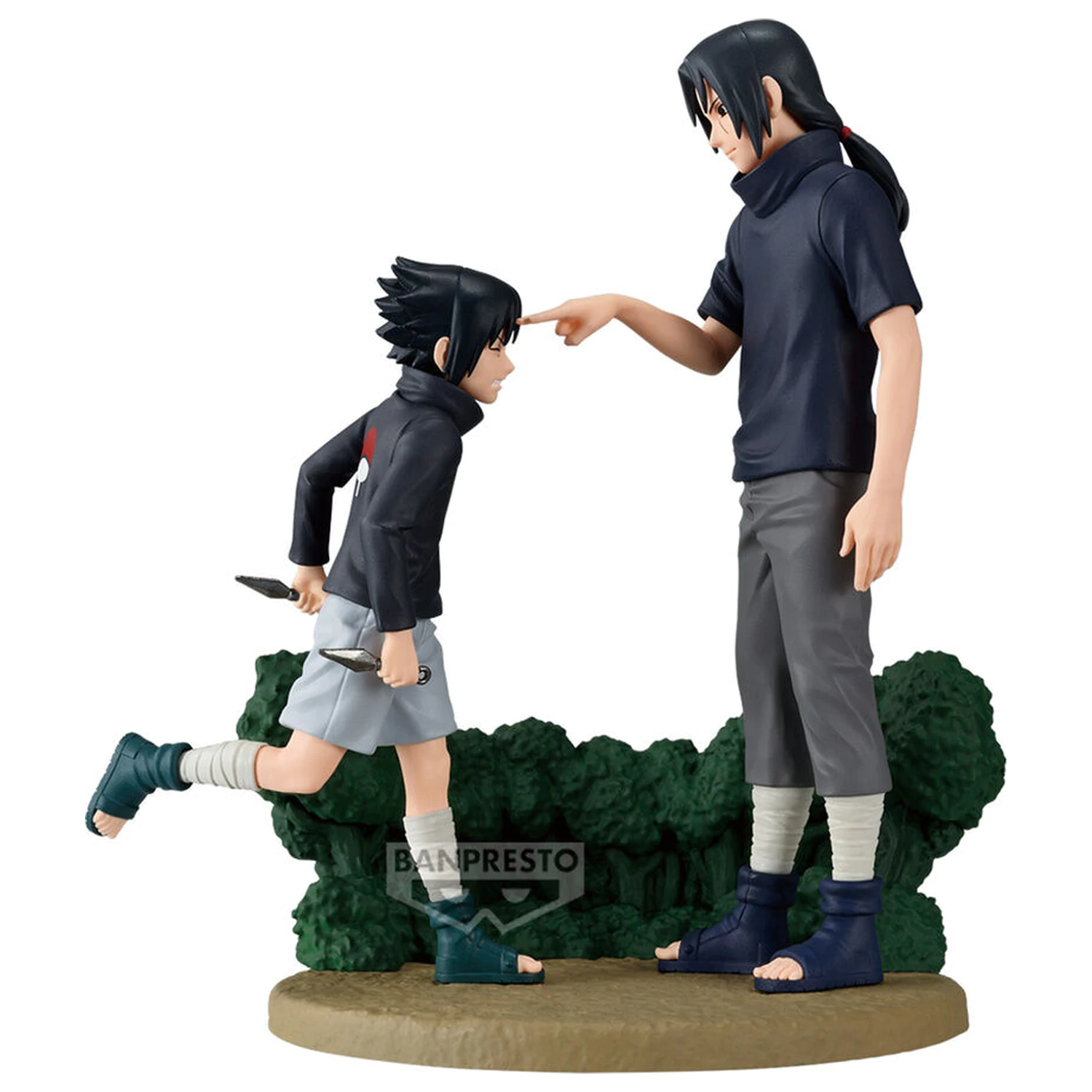 Naruto Shippuden Memorable Saga Sasuke Uchiha & Itachi Uchiha Figur 14cm Produktfoto