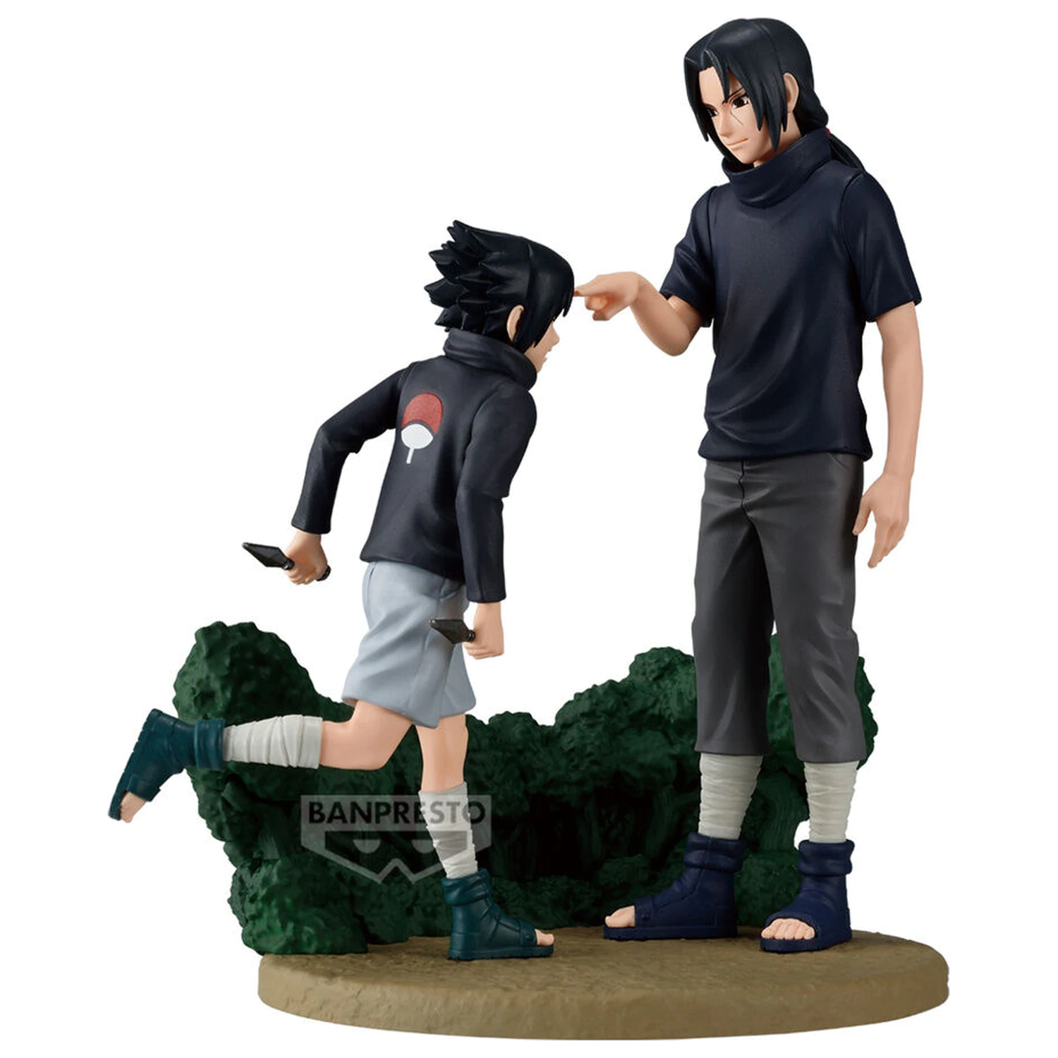 Naruto Shippuden Memorable Saga Sasuke Uchiha & Itachi Uchiha Figur 14cm Produktfoto