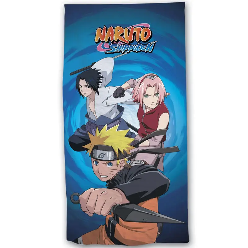 Naruto Shippuden Microfaser Strandtuch Produktfoto