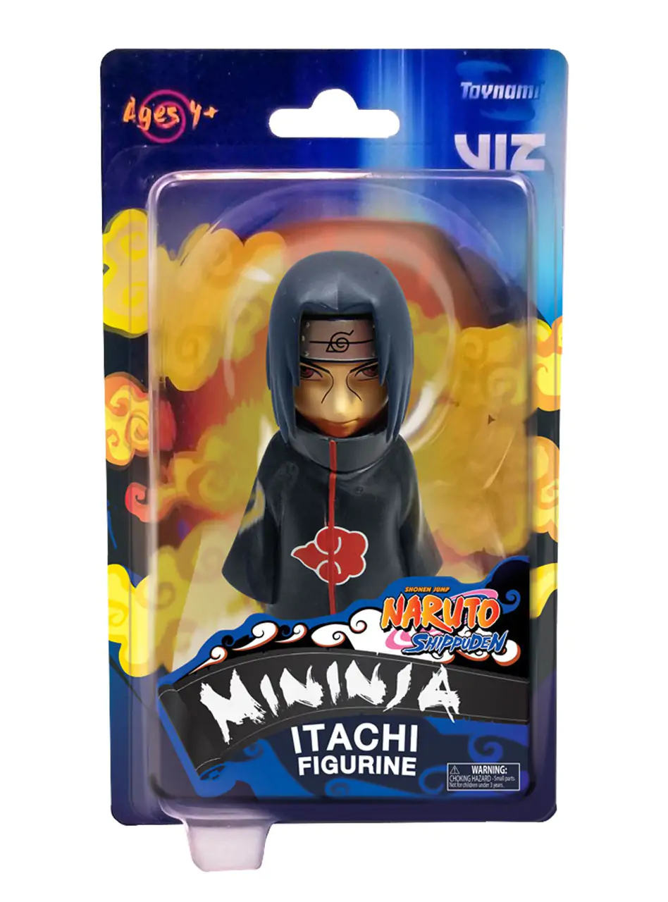 Naruto Shippuden Mininja Minifigur Itachi 8 cm termékfotó