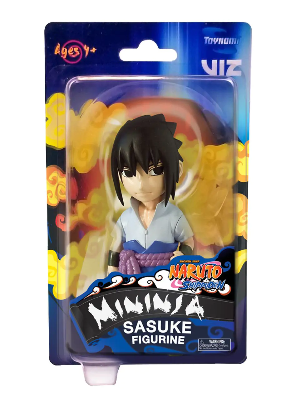 Naruto Shippuden Mininja Minifigur Sasuke 8 cm termékfotó