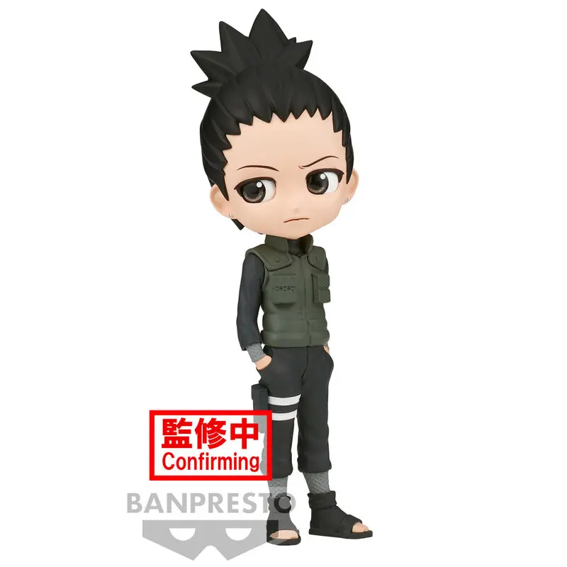 Naruto Shippuden Nara Shikamaru Ver.A Q posket Figur 14cm termékfotó