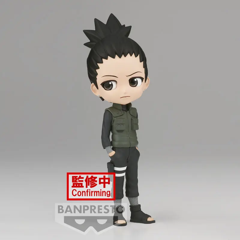 Naruto Shippuden Nara Shikamaru Ver.A Q posket Figur 14cm termékfotó