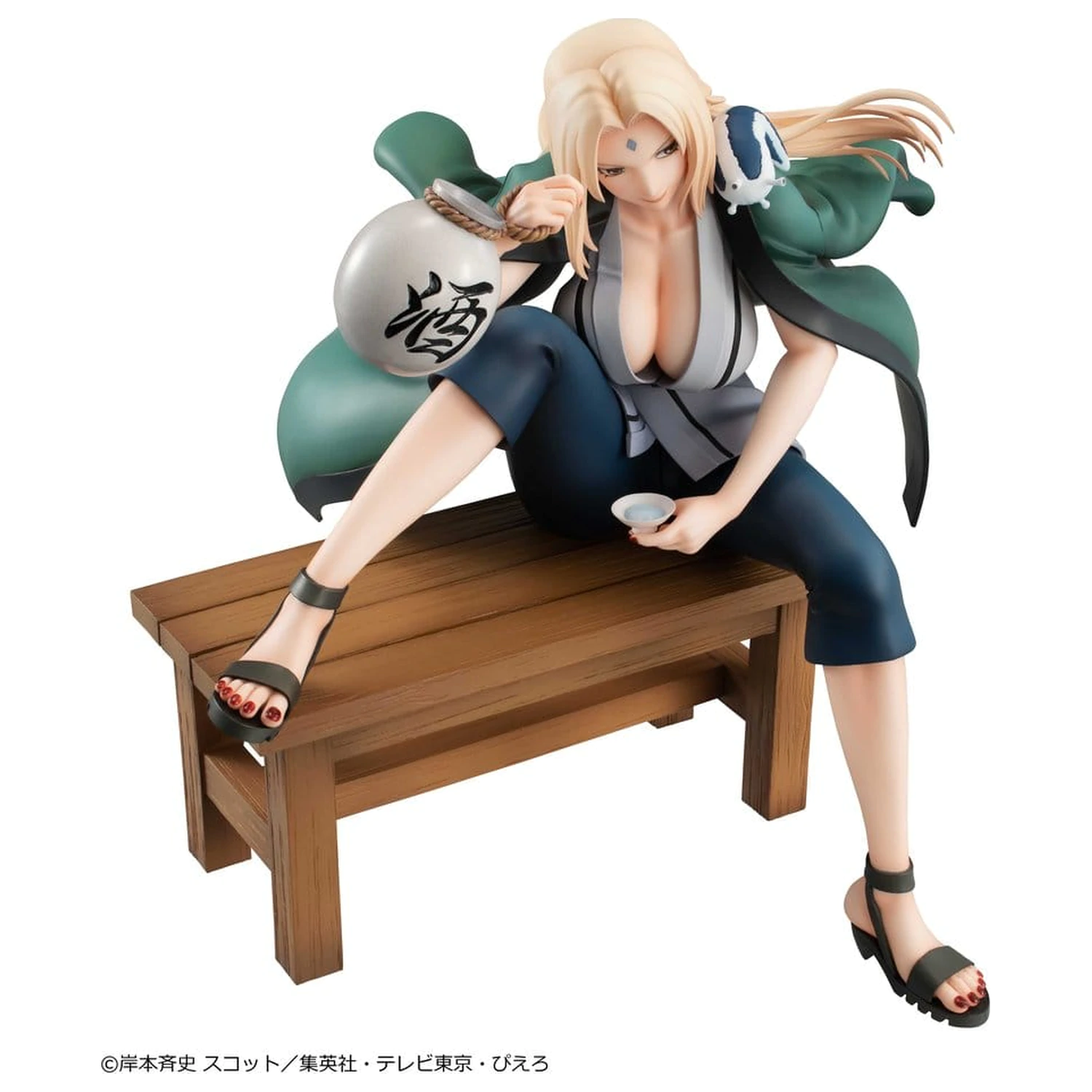 Naruto Shippuden Naruto Gals PVC Figur Tsunade Ver.2 16 cm (Wiederholung) Produktfoto