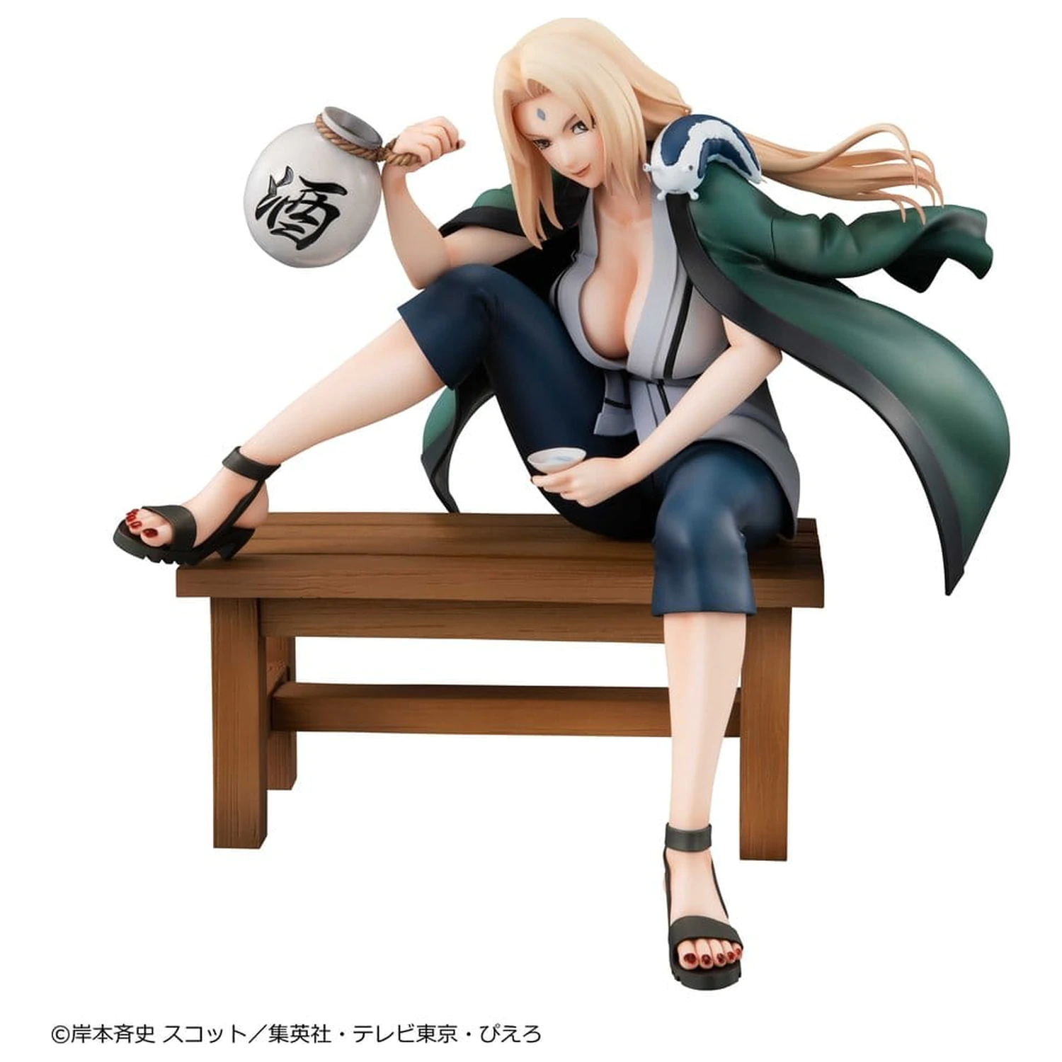 Naruto Shippuden Naruto Gals PVC Figur Tsunade Ver.2 16 cm (Wiederholung) Produktfoto
