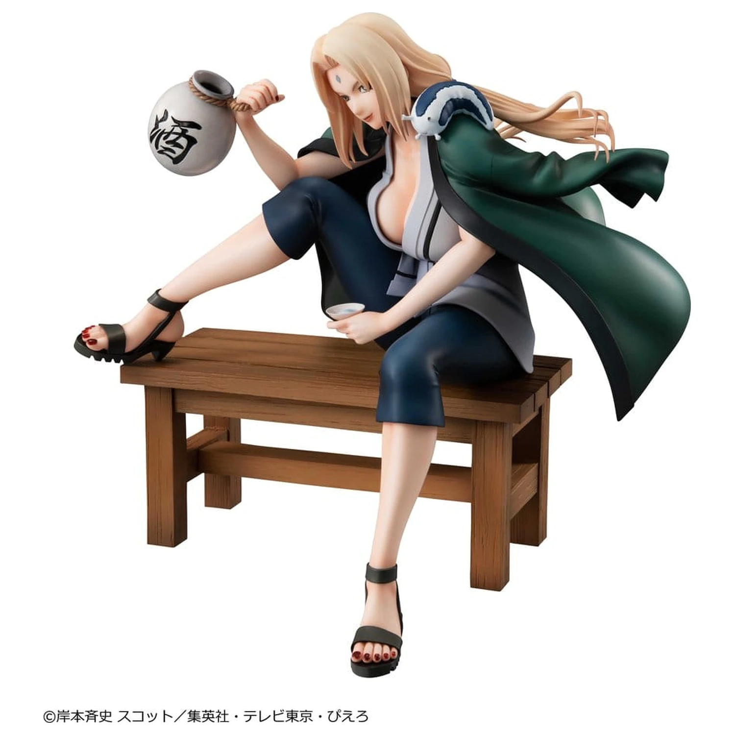Naruto Shippuden Naruto Gals PVC Figur Tsunade Ver.2 16 cm (Wiederholung) Produktfoto