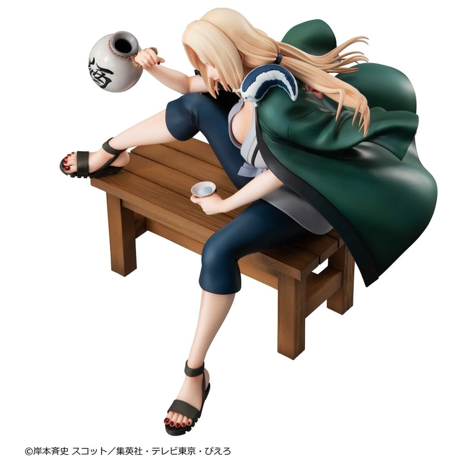 Naruto Shippuden Naruto Gals PVC Figur Tsunade Ver.2 16 cm (Wiederholung) Produktfoto